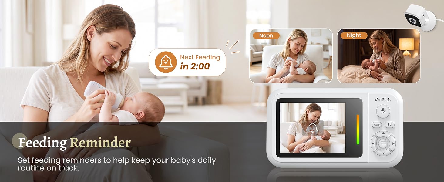 baby camera with 2-way talk