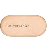 Wood USB Drive Custom Logo Engraved Flash Drive with Wooden Box for Wedding Portrait Event Photog...