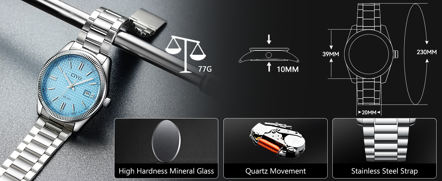 analog watches for men