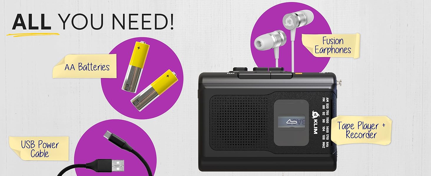 Text reads 'ALL YOU NEED!' Product diagram showing purple circular icons with connecting lines, indicating features and connectivity options for a device.