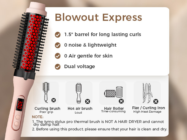 thermal brush