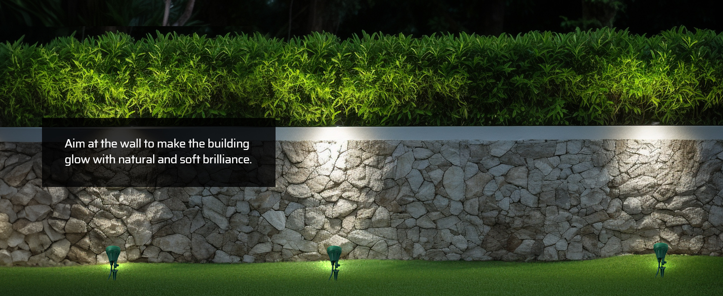 led spotlight outdoor for wall