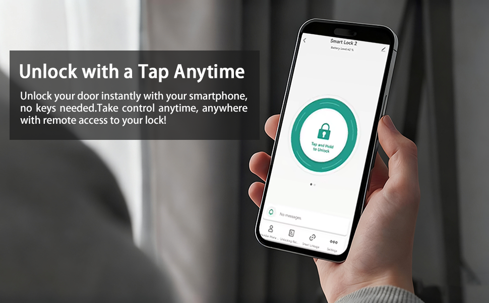 keyless entry door lock