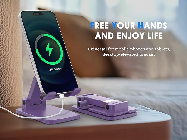 free your hands and enjoy life Universal for mobile phones and tablets,desktop-elevated bracket