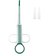 Soft-Tip Pet Pill Dispenser for Cats and Dogs - Ergonomic Pill Applicator with Safety Lock, Veter...