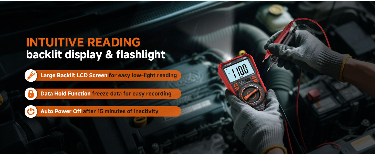 Multimeter 6000 Counts TRMS Auto Range