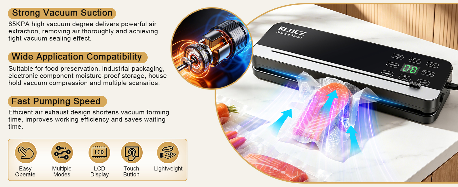 Food Vacuum Sealer Machine