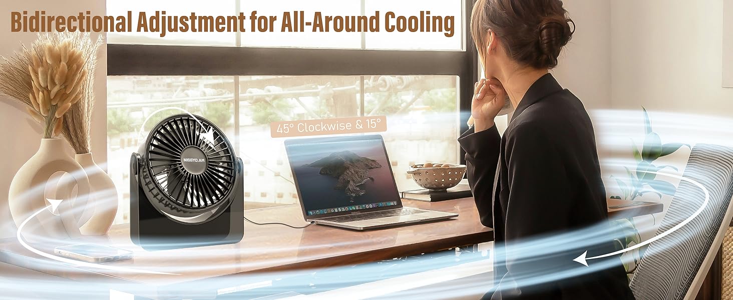 usb desk fan
