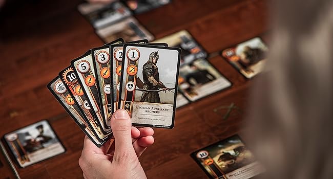 Close up photo of a player&amp;#39;s hand of cards