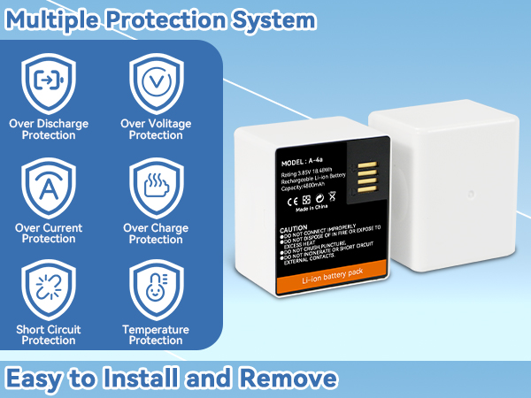 compatible with Arlo part numbers A-4a, VMC4040P VMC4040B VMC4041P VMC4050P VMC4050B VMS4240P