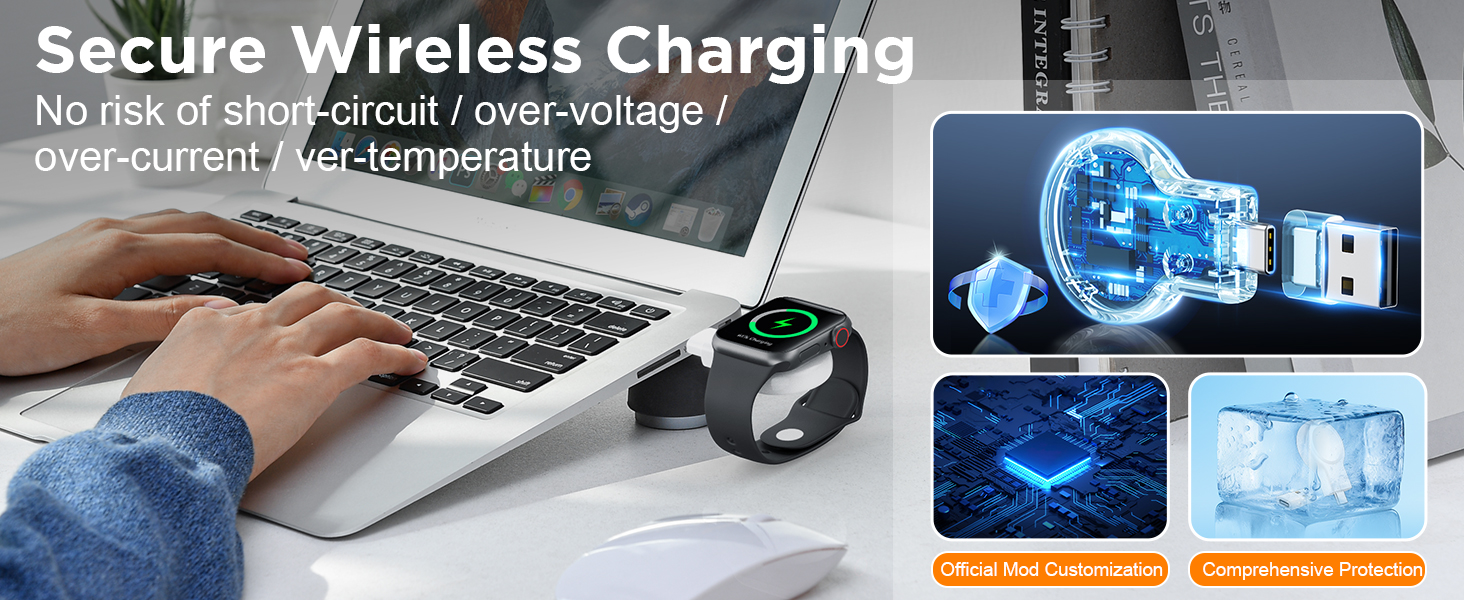 for Apple watch charger fast charging