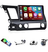XGU Android Car Play Radio for Honda Civic 2006-2011 Stereo with Apple CarPlay Android Auto, 10.1...