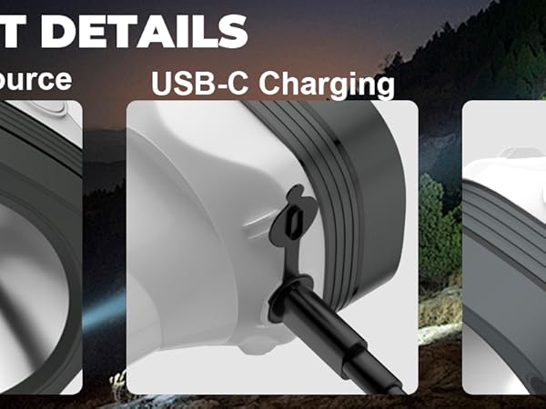 led flashlight rechargeable