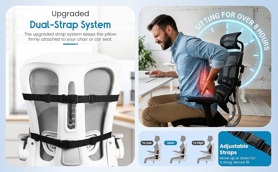 Upgraded Lumbar Support