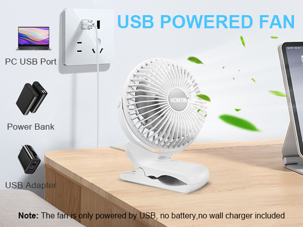 clip on fan stroller fan usb fan for desk table fan personal fan