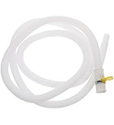 Housoutil Flexible Washing Machine Hose, Air Conditioner Drainage with Clamps, Ideal for Home Use...