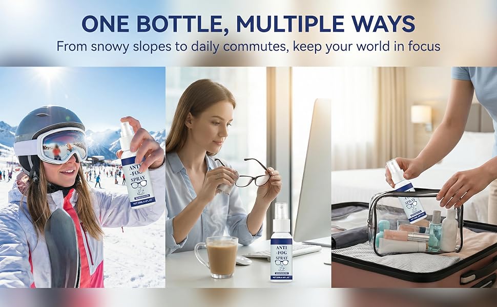 Anti-Fog Spray for Glasses