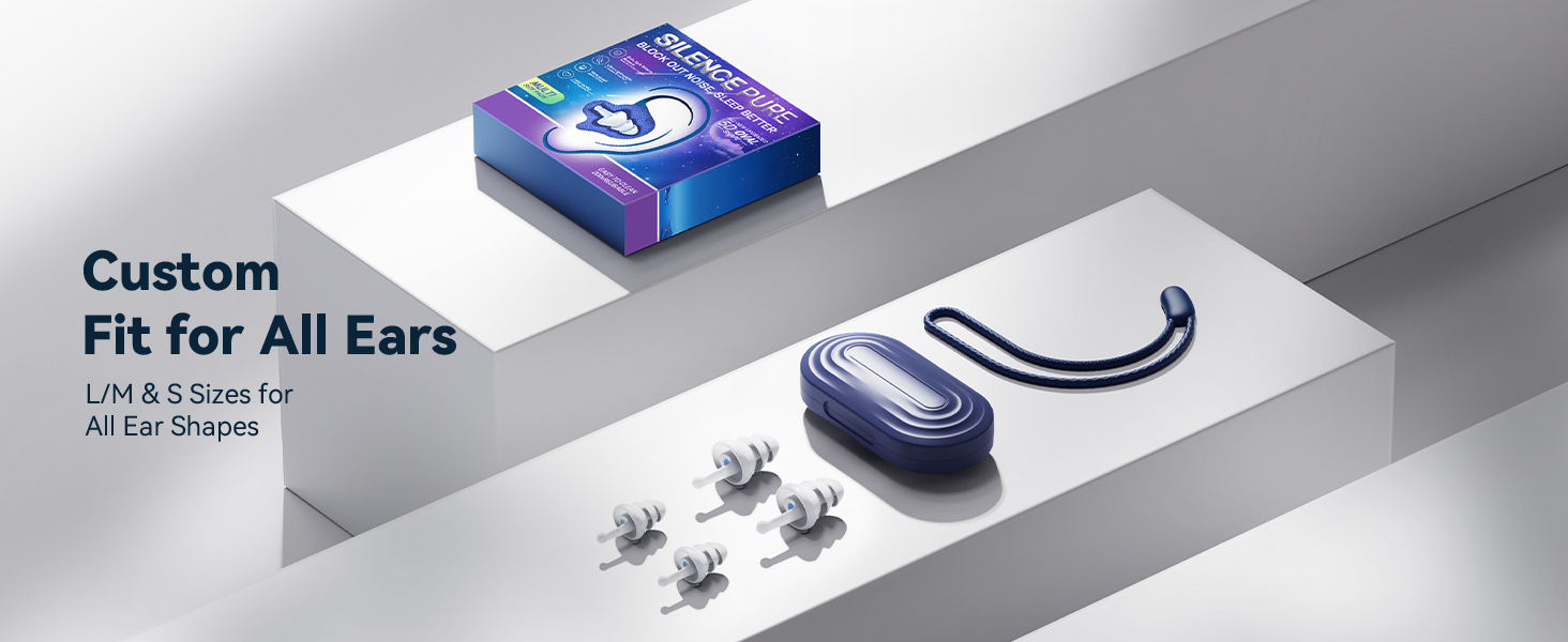 Silicone Noise Cancelling Ear Plugs