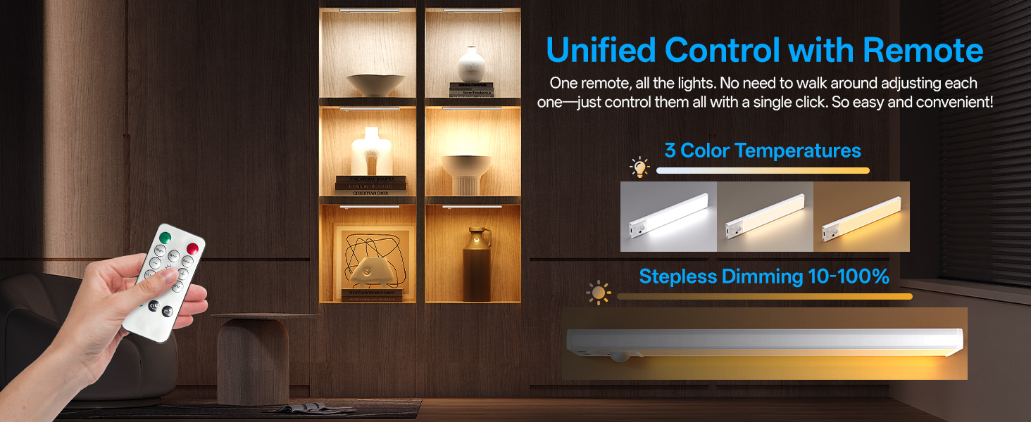 under cabinet lighting wireless