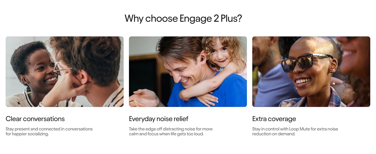 Loop Engage Plus Noise Reducing Earplugs