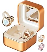 Clip on Earbuds Open Ear Wireless Bluetooth 6.0 Headphones with Mic, 40hrs, AI-ENC, IPX5 Waterpro...