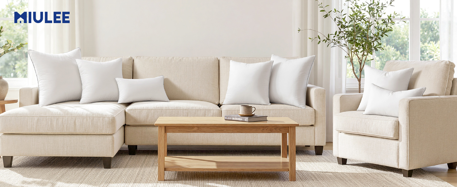MIULEE PILLOW INSERTS