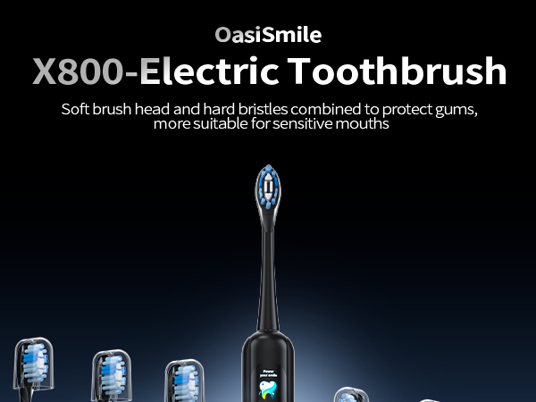 OasiSmile Sonic Electric Toothbrush for Adults