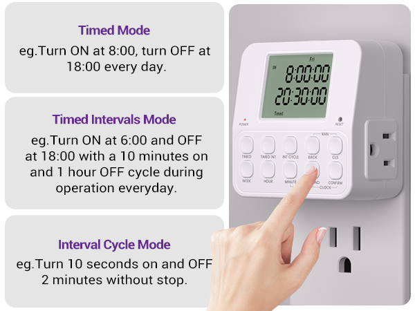 timer outlet