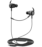 targeal USB C Wired Ear Buds - High Fidelity Stereo Studio in-Ear Headphones with Mic - Noise Can...