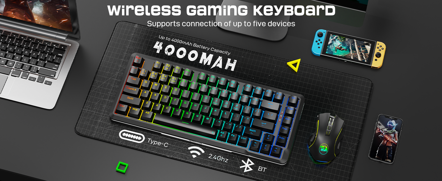 Wireless Mechanical Keyboard