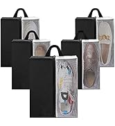 5 Pack Travel Shoe Bags for Packing, Waterproof Shoe Bags for Travel Women,Sneaker bag, Large Sho...