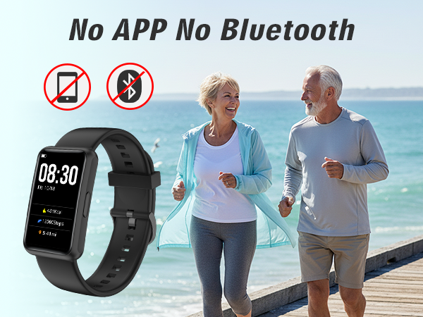 Fitness Tracker No Bluetooth No APP