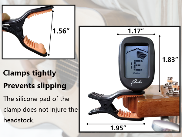 Ranch Guitar Tuner Clip On