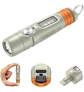 S15PRO-TK 7075 Aluminum Keychain Flashlight Rechargeable, 750 Lumens EDC Mini Flashlight, Pocket ...