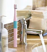 pink electric toothbrush