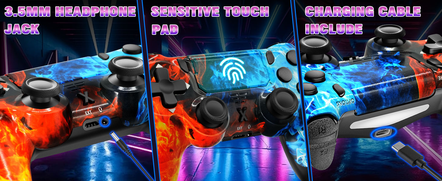 Puiseno Wireless Controller for PS-4