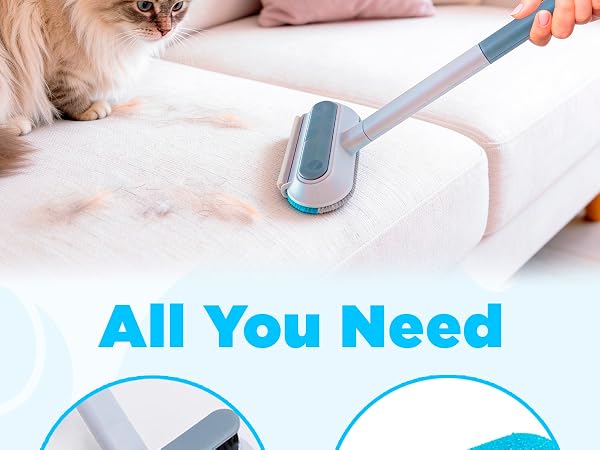 pet hair removal tool remover for furniture couch carpet animal fur reusable rake dog scraper rug