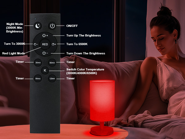 red light for sleep