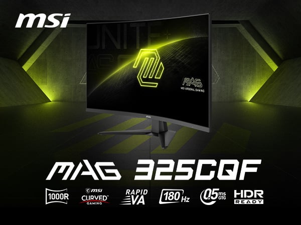 MAG 325CQF Curved Gaming Monitor