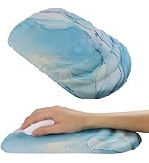 Mouse Pad Wrist Wrist Rest, Comfortable Memory Foam Wrist Rest, Non-Slip PU Base, Ergonomic Wrist...