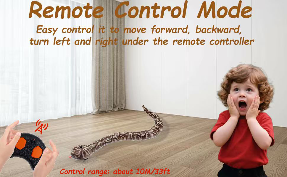 Realistic RC Snake Prank