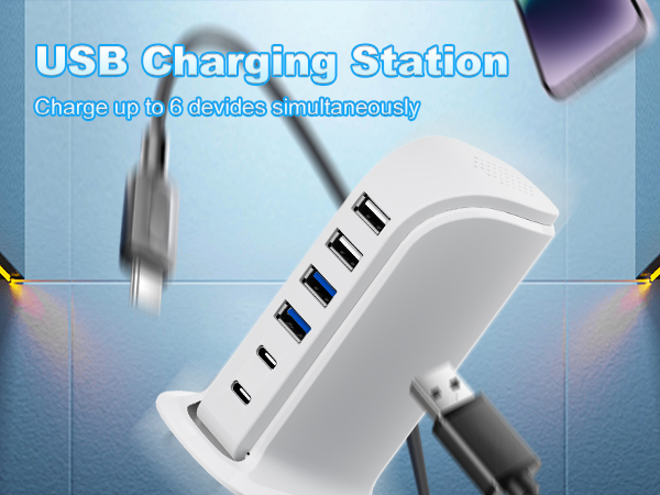 USB charger station