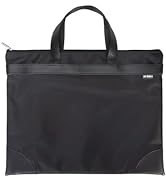 M&amp;G Zipper Pouch with Handle 12x15 in Large Pocket File Bag, A4 Foldable Document Storage Bag for...