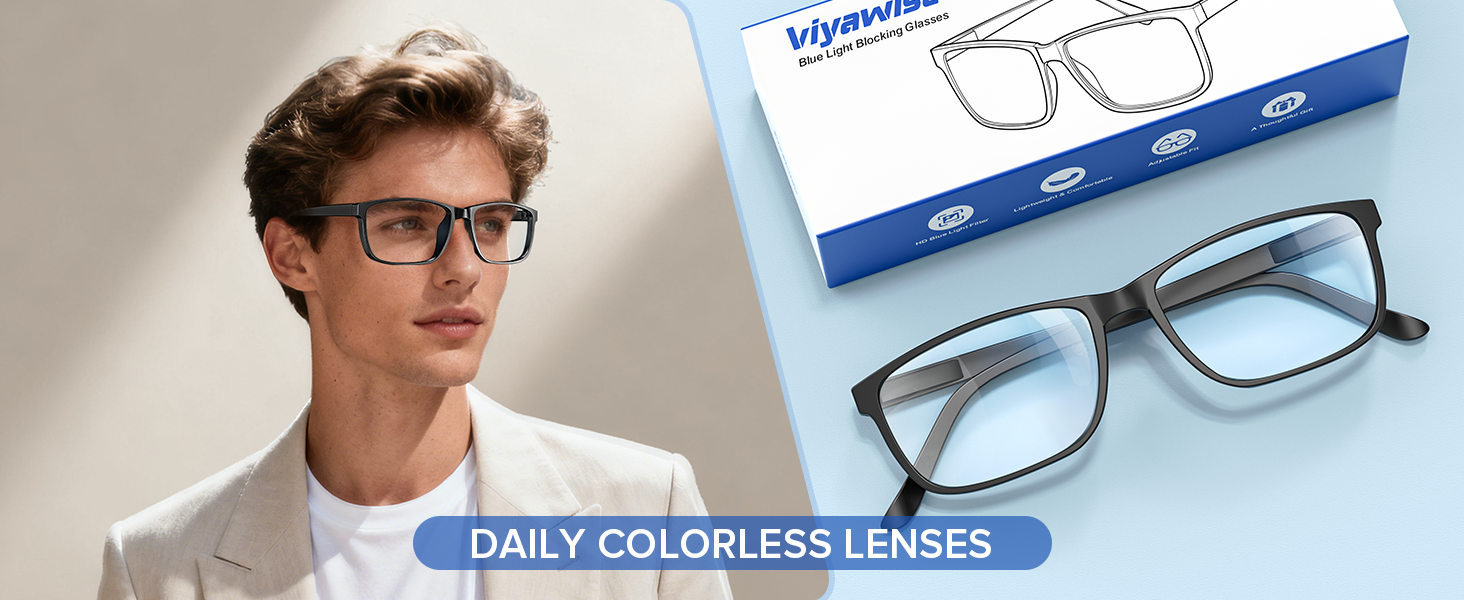 Blue light blocking glasses