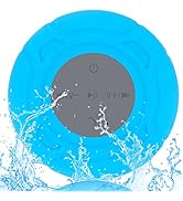 LUKADER Waterproof Bluetooth Shower Speaker Portable Wireless Water Resistant Handsfree Speakerph...