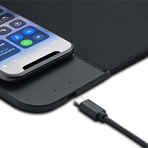 mouse pad with wrist rest gel mouse wireless charging pad