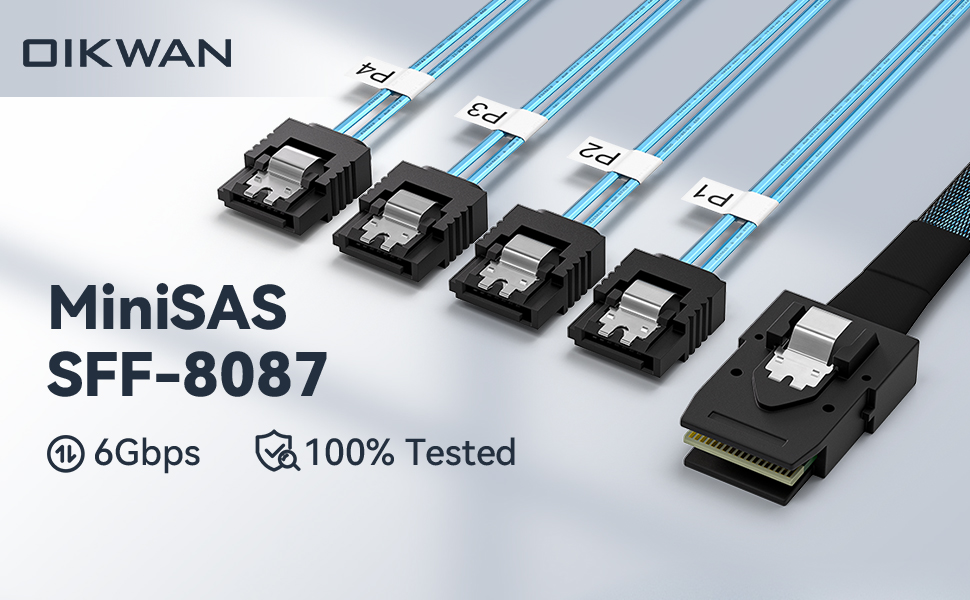 SFF-8087 to 4SATA