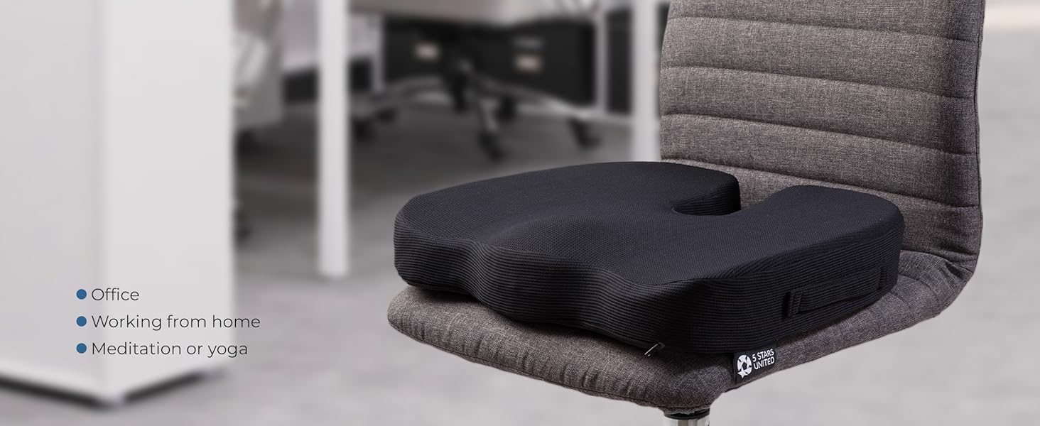 seat cushion for desk chair and office chair pillow accessories for women and men