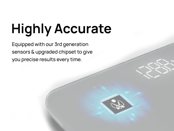 INEVIFIT Premium Bathroom Scale - I-BS002S - Premium A+ - Mobile