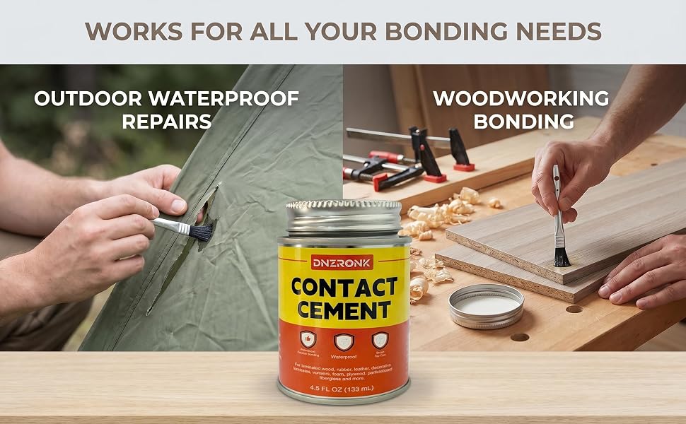contact cement for marine vinyl repair